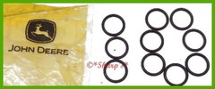 T13119 * John Deere M 420 Touchomatic Valve Housing O’Rings * NOS * Set of 10