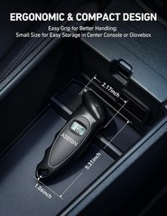 Digital Tire Pressure Gauge 0-150PSI Backlit LCD Accurate Tester