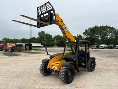 2023 JCB 505-20 TC 20′ 5,500 lbs Telescopic Reach Forklift Telehandler bidadoo