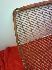 Allis Chalmers D17 Front Grill Screen Insert D-17 Series 4 Genuine OE