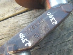 Allis Chalmers D17 AC tractor engine motor crank shaft crankshaft w/ gear *