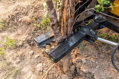 Heavy Duty Hydraulic Post &Tree Puller Attachment Fit Bobcat Skid Steer Loader