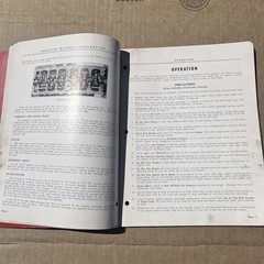 1950 Hercules Motors Corporation JX & JXL ENGINES Operation & Maintenance Manual