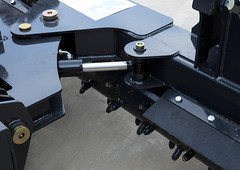 Wolfequip Soil Conditioner Attachment Harley Rake For CAT Skid Steer Power Rake