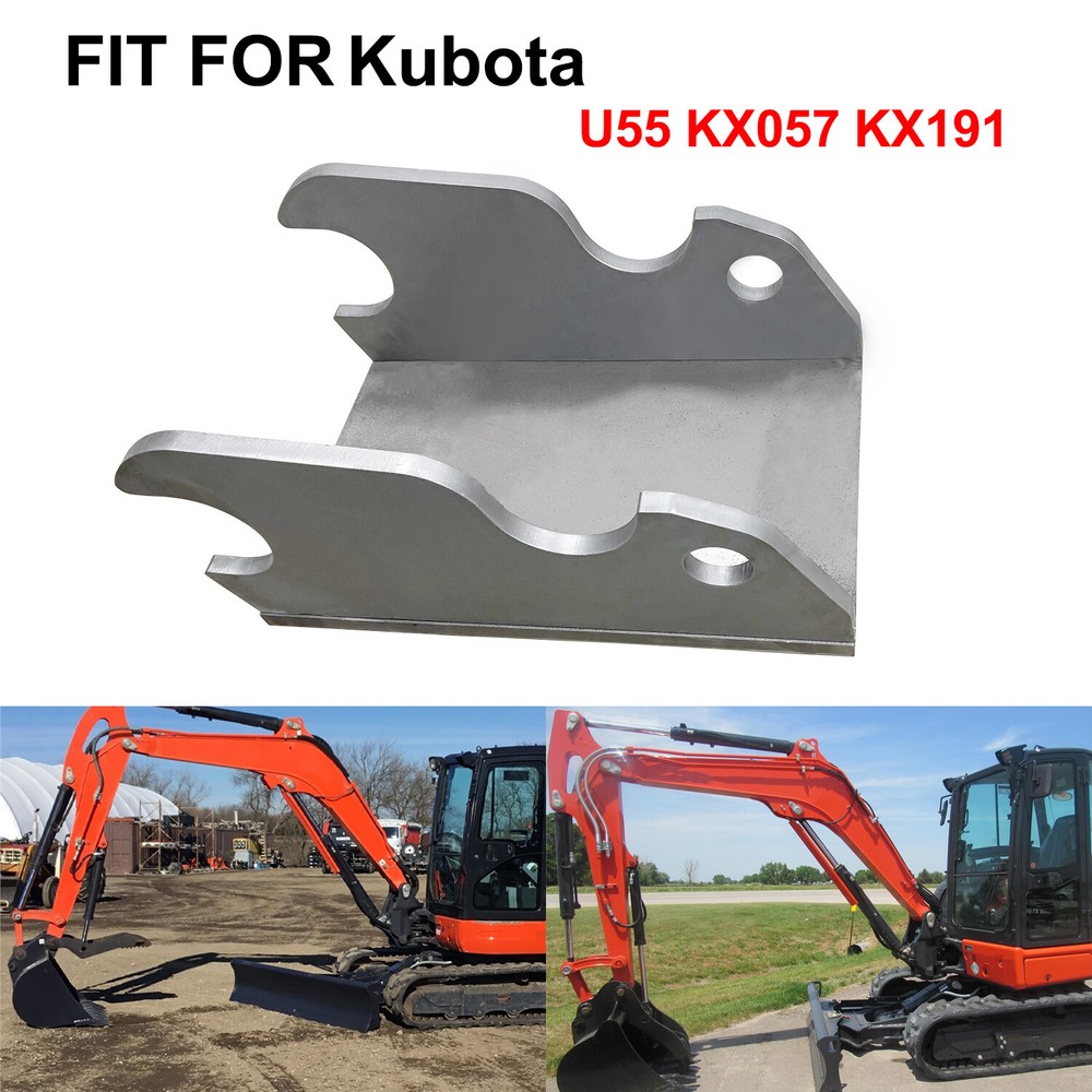 Fits Kubota Excavator U55 KX057 KX191 Iron Quick Attach Bucket Ears Attachment
