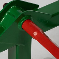 Titan Attachments Green Global Euro Hay Frame Attachment with 49″ Hay Spear