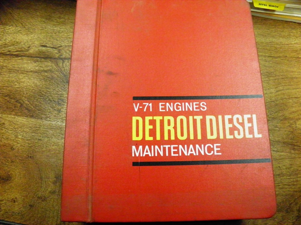 GM GENERAL MOTORS DIESEL V 71 V-71 SERVICE MAINTENANCE MANUAL