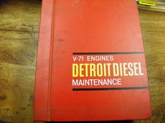 GM GENERAL MOTORS DIESEL V 71 V-71 SERVICE MAINTENANCE MANUAL