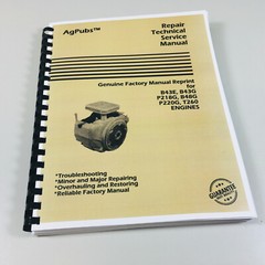 Onan Engine Service Manual for John Deere 316 318 420 Lawn Garden Tractor Repair