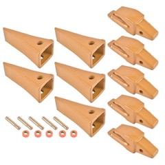 Excavator Bucket Shanks 1193204 w/ Teeth Pins Retainers for Caterpillar CAT J200