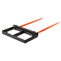 VEVOR 49″ Hay Bale Spear Universal Skid Steer Loader Tractor Bucket Attachment