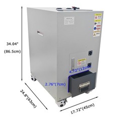 XY-170 220V Sealed Fully Automatic Hammer Glass Crusher with 8mm and 22mm Screen