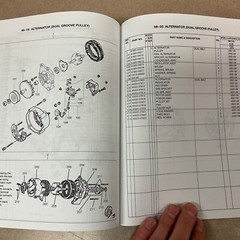 CAT Caterpillar GM 4.3L V6 ENGINE PARTS MANUAL BOOK CATALOG LIST FORK LIFT TRUCK