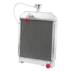4 Row 62mm Aluminum Radiator for Kubota Toyo 506 Tractor Part No. 15381-72060