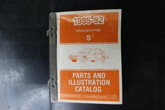 General Motors NOVA/GEO PRIZM Parts Catalog 1985-92 OEM 17S