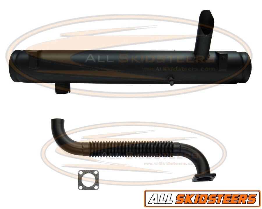 For Bobcat Skid Steer Spark Arrestor Muffler / Flex Pipe / Gasket 743