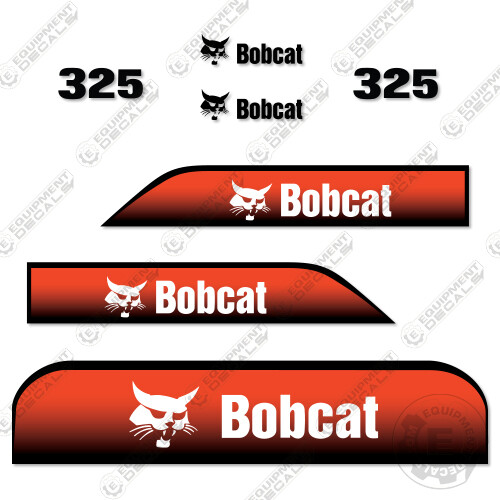 Fits Bobcat 325 Decal Kit Mini Excavator Decals (OLDER STYLE) – 3M VINYL!