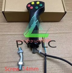 NEW For Excavator Harvester Electric Control6/7 Button Joystick Handle Glue Gear