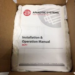 Analytic Systems RCP-VTL Remote Control, NEW *