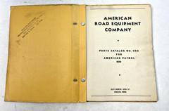 Vintage American Road Equipment Co. Parts Catalog for American Patrol 900