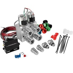 For John Deere Hydraulic Multiplier SCV Splitter/Diverter Manifold Valve Kit