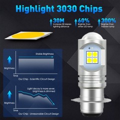 LED Headlight Bulbs For KUBOTA 2 PACK, 12V 6000K Super Bright White 34070-99010