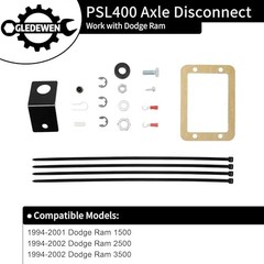Axle Disconnect Kit Dodge Ram 1994-2002 PSL400 Gledewen