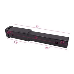 12” Hitch Extension 12 Inches Hitch Extention12 Inch Hitch Extender 5/8“