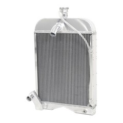 3 Row Aluminum Radiator w/Cap Fits Ford 2N 8N 9N Tractors 8N8005 AR2018 86551430