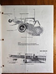 Yetter 3400 3500 Series Tool Bar Rotary Hoe Owner’s Operator’s Manual