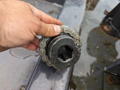 JCT AGT Wolverine Mower King brush hog Gear Box chain Coupling