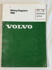 Volvo Service Repair Manuals Wiring Diagrams Lot of 4 1982 1983 1975