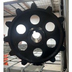 Agrotk Mini Excavator Drive Chain Sprocket Attachment Replacement Part Black 1pc