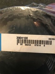 CARLISLE Synchro Cog Drive Belt NEW 390H100 CPT-L201