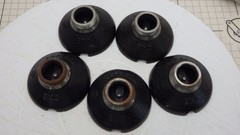 Lot of 5 WABCO 1032462 Cast Iron Dome Valve Caps PC502465 BX1 BX2 BX3