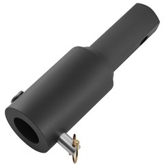 Auger Bit Adapter 2″ Female to Male Hex for Skid Steer Implement Steel
