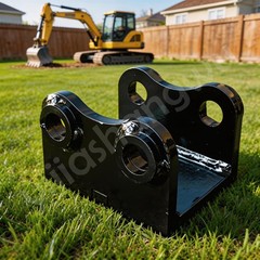 Chinese Mini Excavator Bucket / Attachment Ears Fits 25mm – Weld base plate