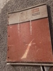 Case 150 Combine Original Parts Manual Catalog A597 JI CASE FARM Assembly Manual