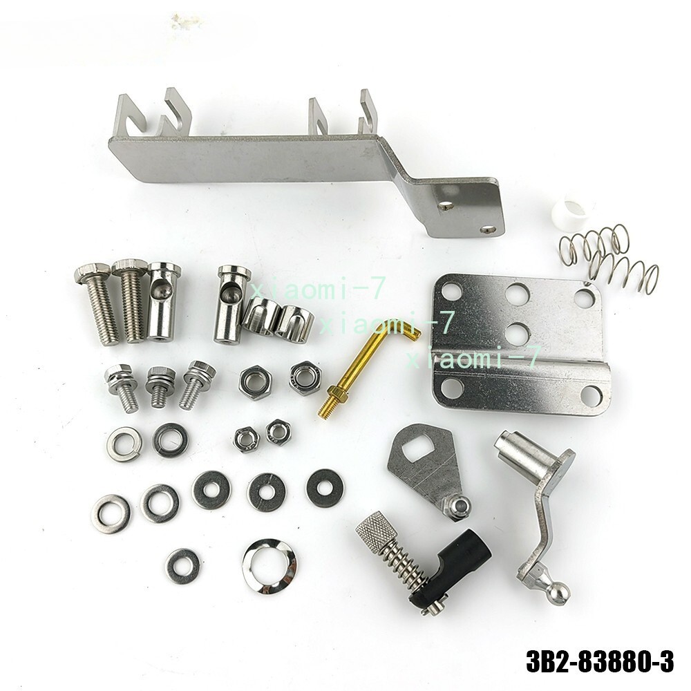 3B2-83880-3 Remote Control Attaching Kit For Tohatsu 8HP 9.8HP 2-Stroke Outboard