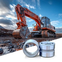 ✨2*Excavator Bucket Bushing (ID x OD x L) Bucket Pin Bushing Kit Bearing Sleeve