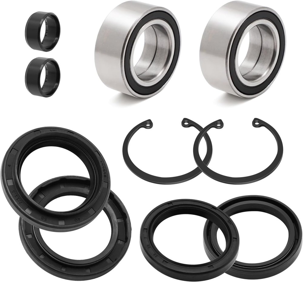 Front Wheel Bearings Seals for Honda FourTrax 300 Rancher 350 400 420 Only for 4