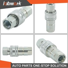Labwork High-Pressure Hydraulic Coupler Pair LVA16843 + AW32184 For John Deere