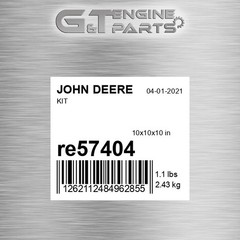 RE57404 KIT fits JOHN DEERE (Surplus Open Box)