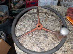 Early Allis Chalmers B Tractor Steering Wheel Part