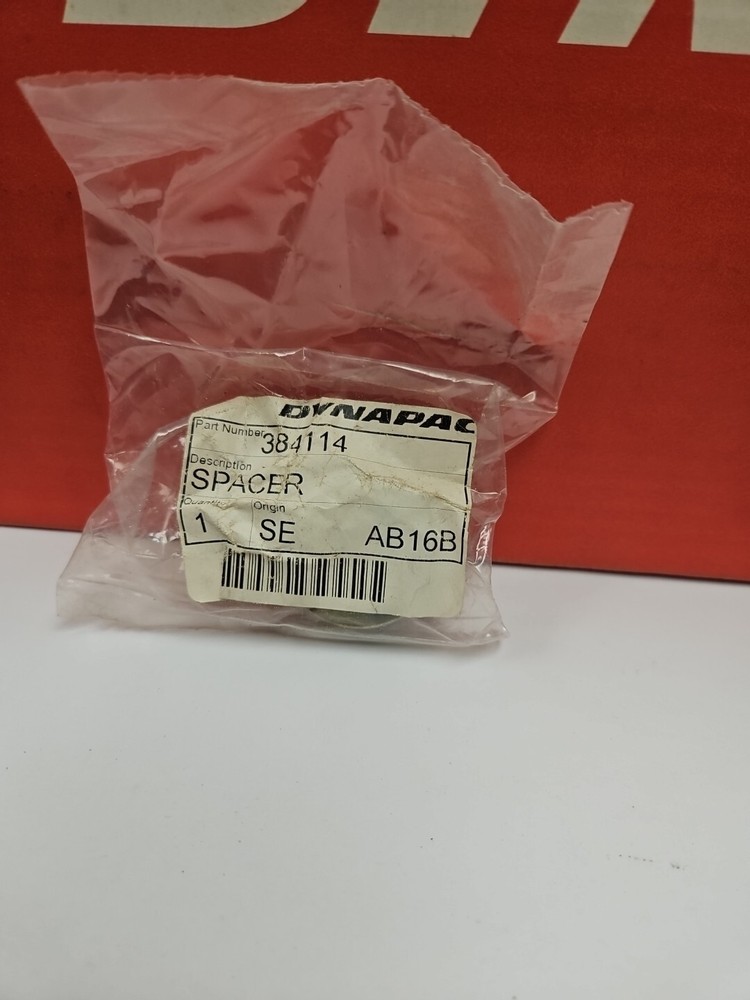 Spacer For Dynapac. New Part # 384114, 4700384114. Ships Free.