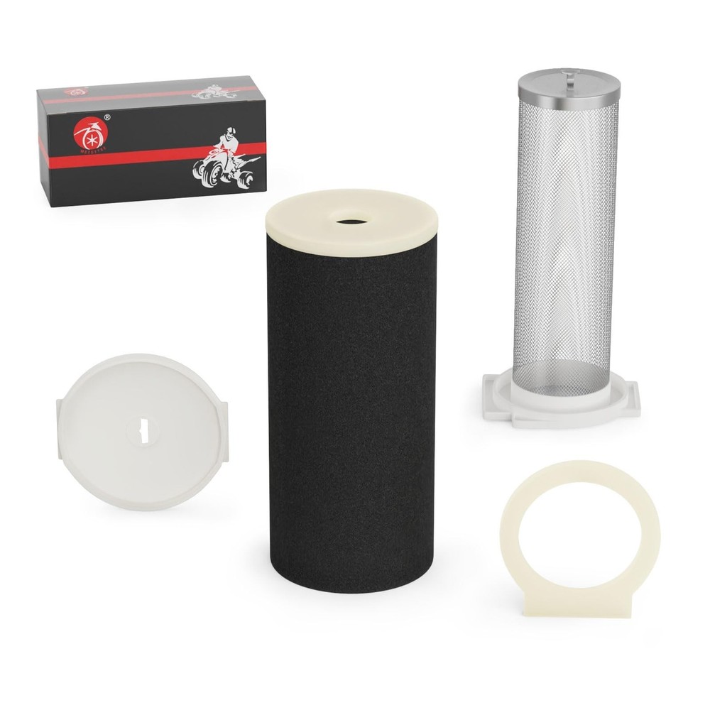 Air Filter & Guide & END CAP Kit For Yamaha Warrior Raptor Wolverine 350 YFM …