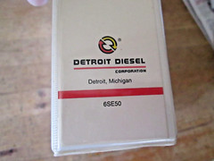 OEM Detroit Diesel Series 50 Service Manual 65E50 Sections 3-14
