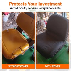Original Jay’s Equipment Tractor Seat Cover – Vinyl – Made in USA
