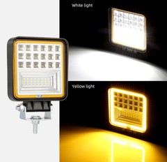 4PCS LED WORK LIGHTS for Caterpillar Skid Steers Excavator Forklift Loader Light
