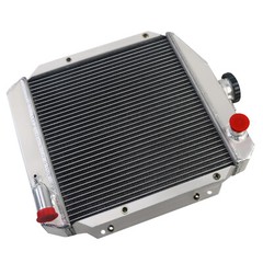 119621-44500 3-Row Full Aluminum Radiator for Yanmar 3TNE74 Diesel Silver